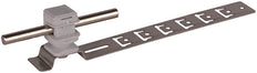 Dehn Unisnap Support de conducteur de toit Gris Acier inoxydable Plastique - 204149 [2 pièces]