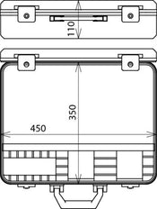 Dehn Plastic Case For Earthing And Short-Circuiting Kit VI - 745902