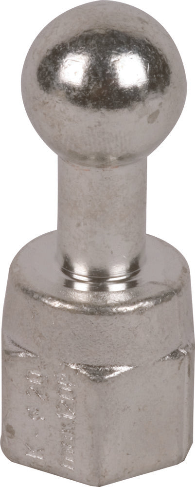 Fixed Ball Point 20mm Straight With M16 Female Thread - 754600