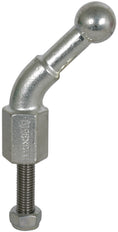 Pointe à bille fixe D=25mm Angulaire 45 degrés Avec boulon fileté M16x4 - 756645