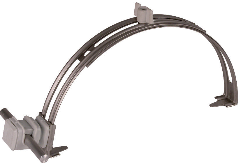 Dehn Support de condensateur de toit ajustable avec plastique 16mm Gris - 204109