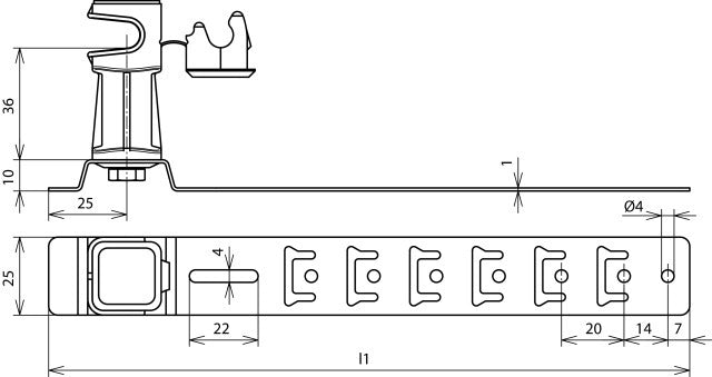 Dehn Unisnap Roof Conditioner With Embossed Brace - 204179 [2 pieces] (en anglais)
