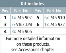 Dehn Low Voltage Earthing And Short Circuiting Kit - 745903