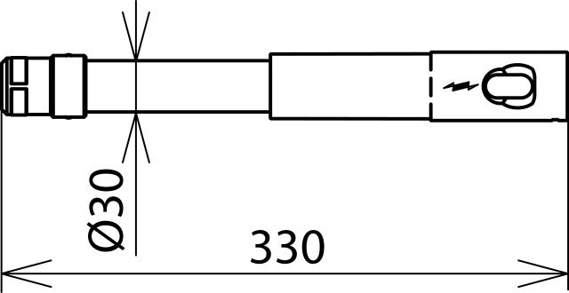 Dehn Operating Head Up To 36KV 50HZ Hexagon Shaft With Plug-In Coupling - 766364