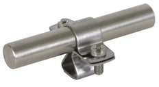 DEHN Support de canne à pêche en acier inoxydable avec filetage M8 pour 16mm Rd - 274116 [2 pièces]