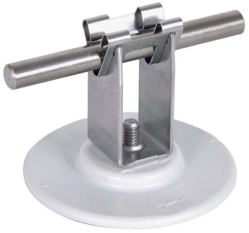 Tampon adhésif Dehn pour support de conducteur de toit 32 mm en acier inoxydable - 297120