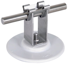 Tampon adhésif Dehn pour support de conducteur de toit 32 mm en acier inoxydable - 297120