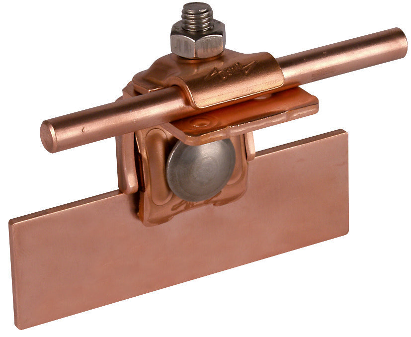 Dehn Pince à selle Cu coudée avec cadre de serrage 0,7-8mm - 365057