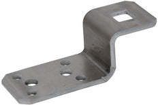 Dehn Patte de fixation en forme de Z en aluminium avec trous de rivetage ou de vissage - 377005 [5 pièces]