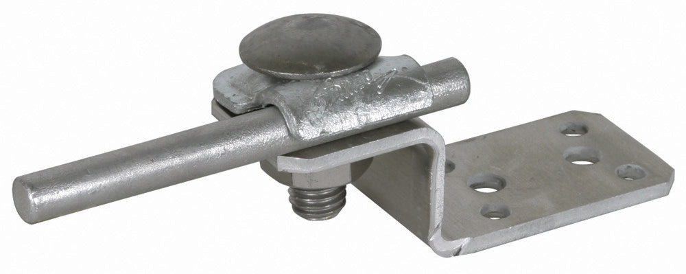 Oeillet de raccordement en aluminium en forme de Z Dehn avec cadre de serrage - 377100 [2 pièces]