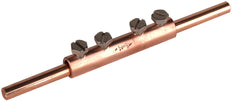 Dehn Manchon de raccordement en cuivre pour tige de 8mm avec 4 vis M6x8mm - 385207