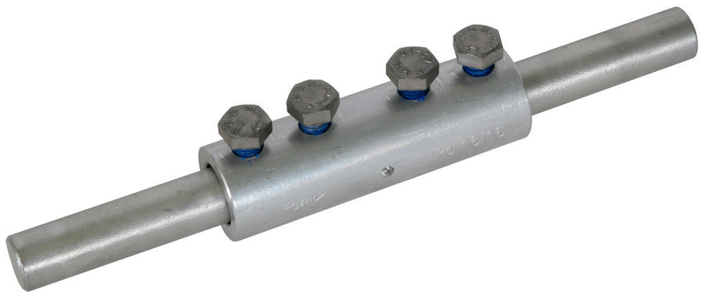 Dehn Aluminium Connecting Sleeve With 4 Screws M8X12mm - 385216