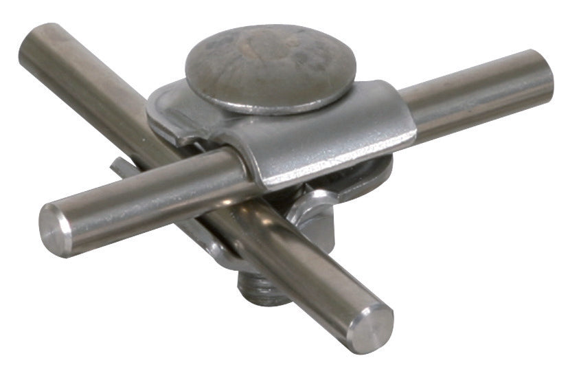 Dehn MMV Clamp en acier inoxydable pour tige 6-8MM avec vis Truss Head - 390259