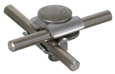 Dehn MMV Clamp en acier inoxydable pour tige 6-8MM avec vis Truss Head - 390259