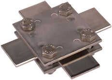 Dehn Cross Unit StSt V4A Pour FL 30/30mm Dimension 60x60mm - 318233