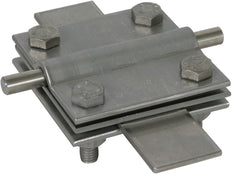 DEHN Croix en acier inoxydable RD 7-10 FL 40mm Interlock - 319229