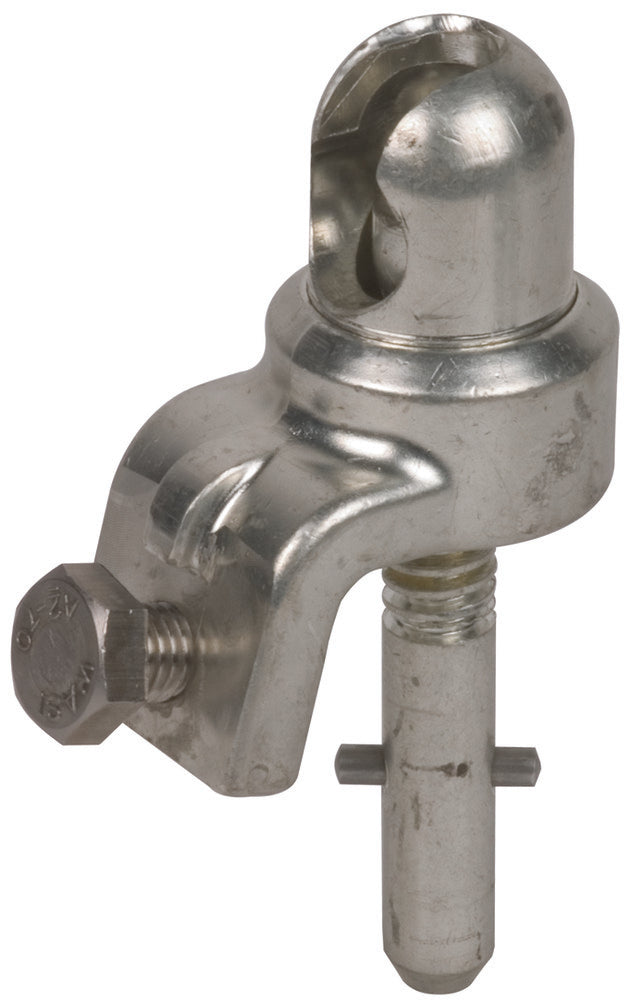 Tête sphérique réglable D 25mm avec axe en T pour câbles - 772341