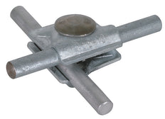 Dehn MV Clamp For Rd 8-10mm With M10x35mm Truss Head Screw And Nut - 390060 [2 pieces]