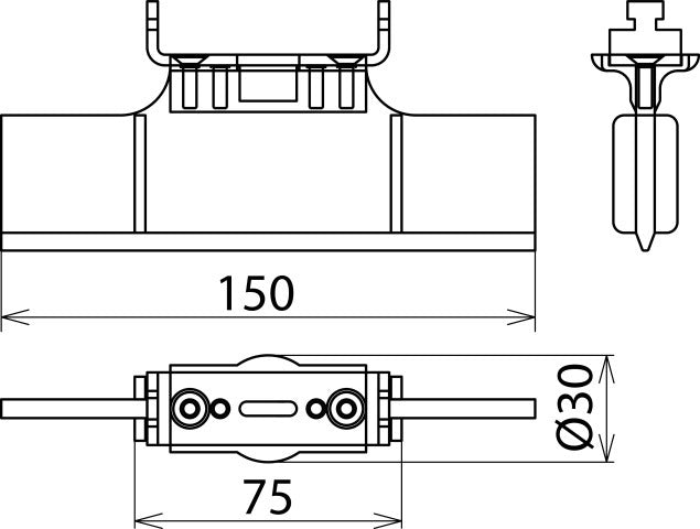 Dehn Locking Element For NH Fuse Holders Size 2-3 - 785644
