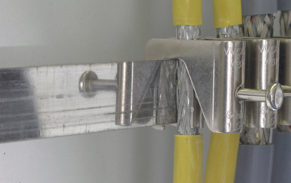 Dehn Busbar 18x3mm Cu/Sn L 1000mm Protection contre les surtensions - 919016