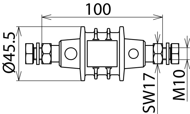 Isolating Spark Gap With Threaded Screws For Ex Area - 923100