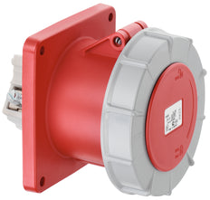 ABL CEE Prise droite à brides IP67 125A 4 pôles 400V 6H Rouge - F44S357