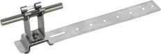 Support de conducteur de toit Dehn H 32mm Rd 8mm Al/StSt L 205mm - 206171 [2 pièces]
