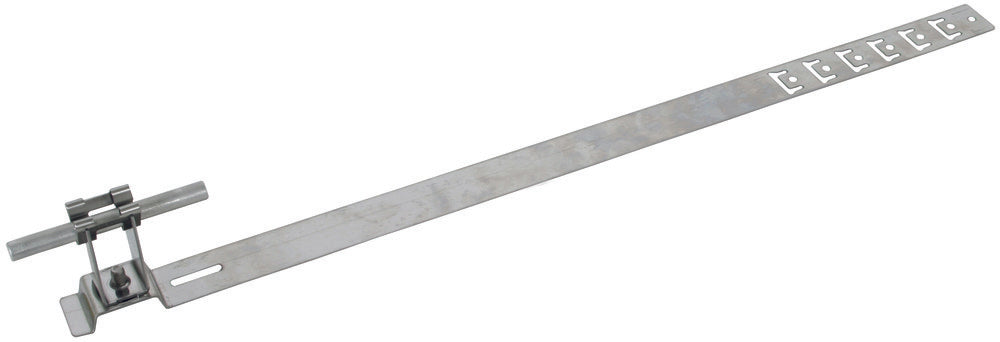 Dehn Support de conducteur de toit UNIgrip StSt H 32mm L 475 V2A - 206329