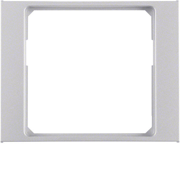 Hager Berker Anneau d'adaptation pour plaque centrale 50x50mm Aluminium K5 - 11087103 [2 pièces]