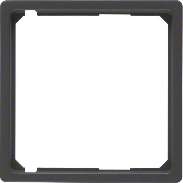 Hager Berker Anneau intermédiaire pour plaque centrale fourmi velours - 11096086 [5 pièces]