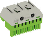 ABB ZK82G Terminal Block PE 8 1 - 5-4mm Screwless - 1SPE007715F9713 [2 pieces]
