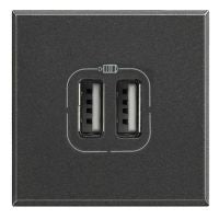 Legrand Axolute Anthracite Alimentation USB 2V - BTHS4285C2