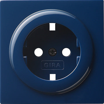Gira S-Color Blue Socket Outlet Cover - 092046