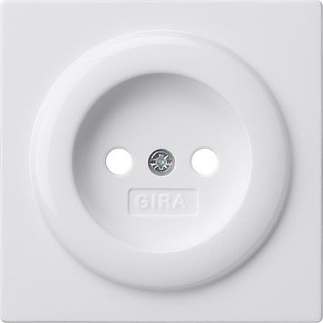 Gira S-Color Couvercle de prise blanc pur - 092540