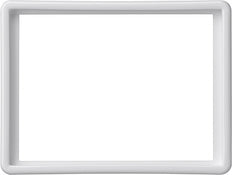 Gira S-Color Pure White Cadre cache-prise double - 093440 [2 pièces]