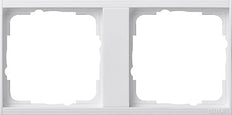 Gira Event Cadre intermédiaire à 2 voies blanc pur mat - 146227 [2 pièces]
