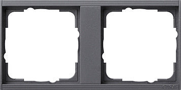Cadre intermédiaire Gira 2-Way Event Anthracite - 146228 [2 pièces]
