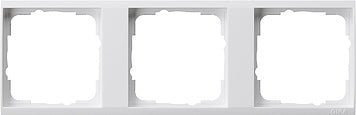 Gira 3-Way Frame Event Clear Pure White - 1463723 [2 pièces]