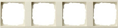 Gira Event Cadre transparent à 4 voies blanc crème - 1464721