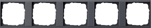 Gira 5-Way Intermediate Event Plate Anthracite - 146528