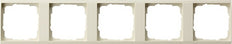 Gira Event Clear 5-Way Intermediate Frame Cream White - 1465721