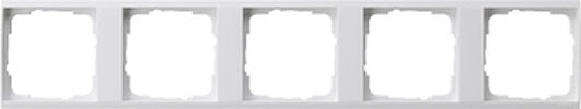 Gira 5-Fold Event Cadre transparent intermédiaire blanc - 1465723