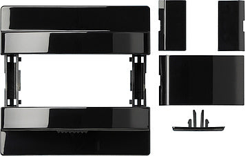 Gira Comfort Couvercle d'interrupteur automatique S-Color Noir - 147147