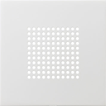 Gira F100 Housse de haut-parleur blanc pur - 2483112