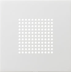 Gira F100 Housse de haut-parleur blanc pur - 2483112