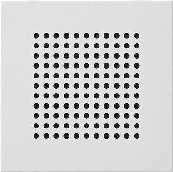 Gira System 55 Couvercle de haut-parleur blanc pur mat - 248327