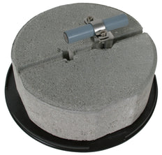 Support de conducteur de toit Dehn avec plaque de support et bloc de béton - 253239
