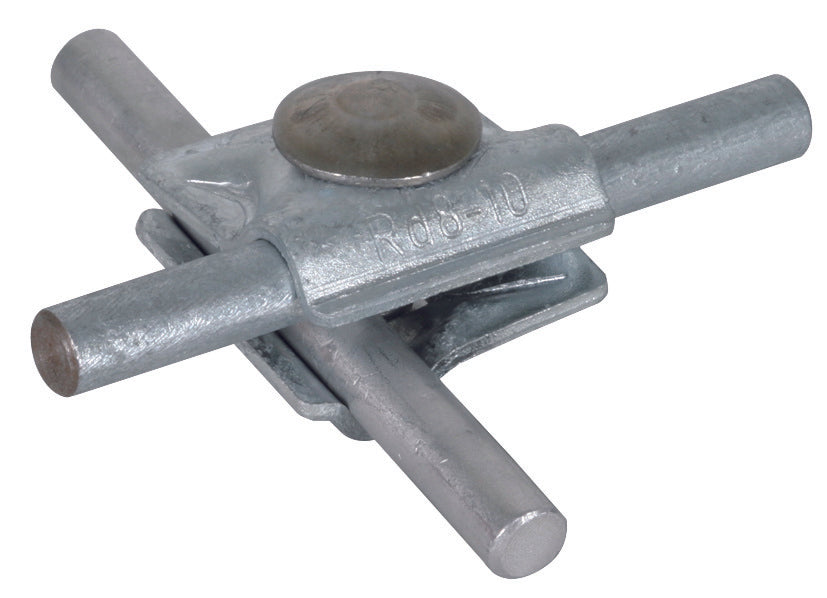 Dehn MV Clamp ST TZN For RD 8-10MM With Truss Head Screw M10X35 - 390063