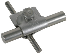 Dehn MV Clamp StSt 200KA Avec vis hexagonale et rondelle élastique - 392209