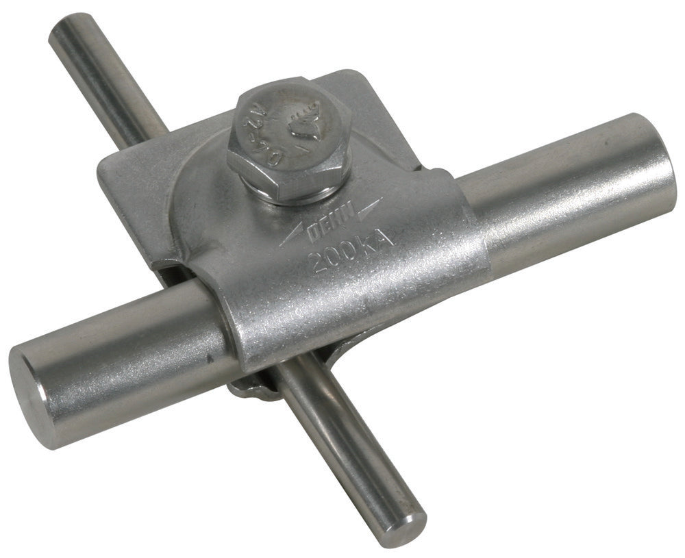 Dehn MV Clamp StSt 200KA With Hexagon Screw And Spring Washer - 392209